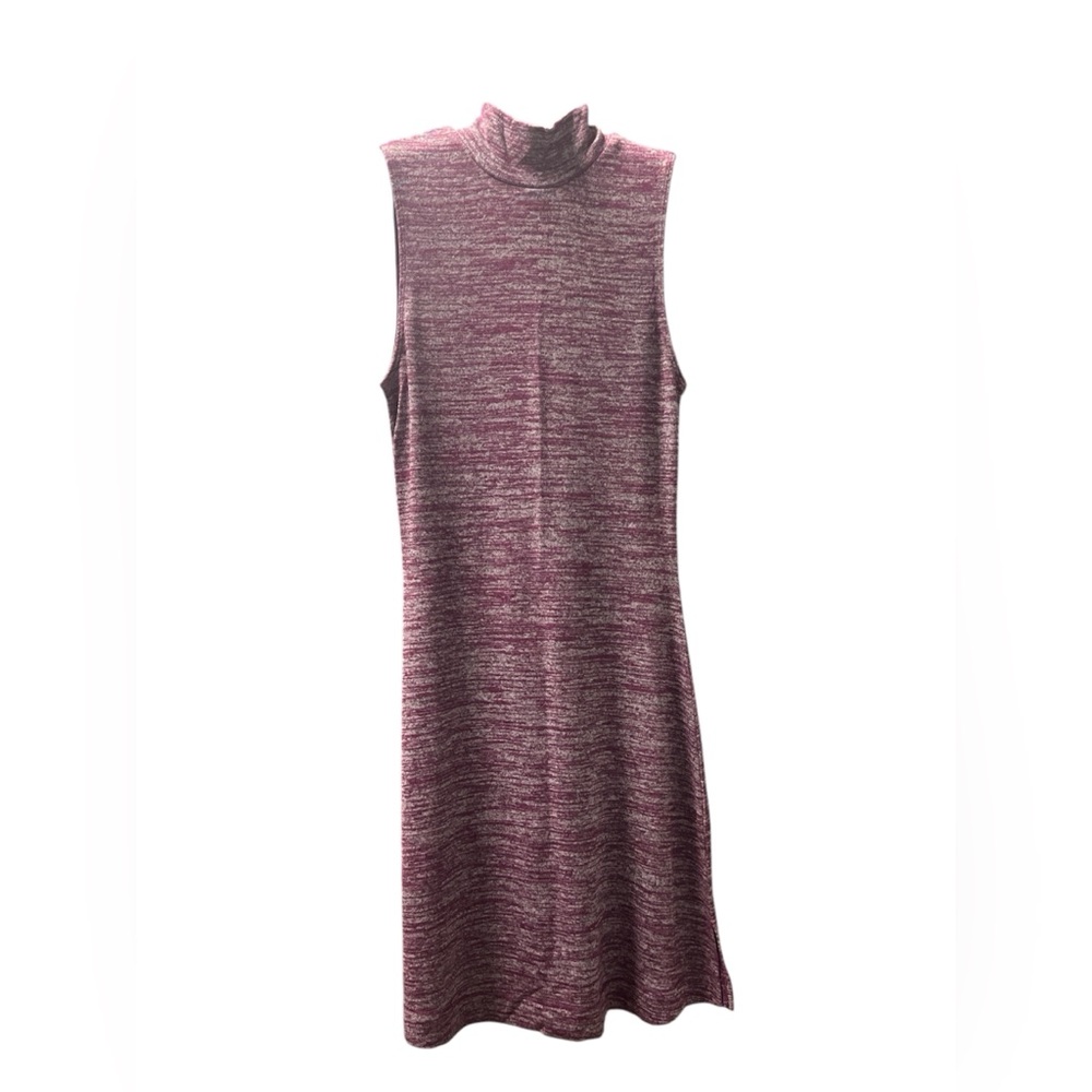 Wilfred Maroon Sleeveless Midi Dress